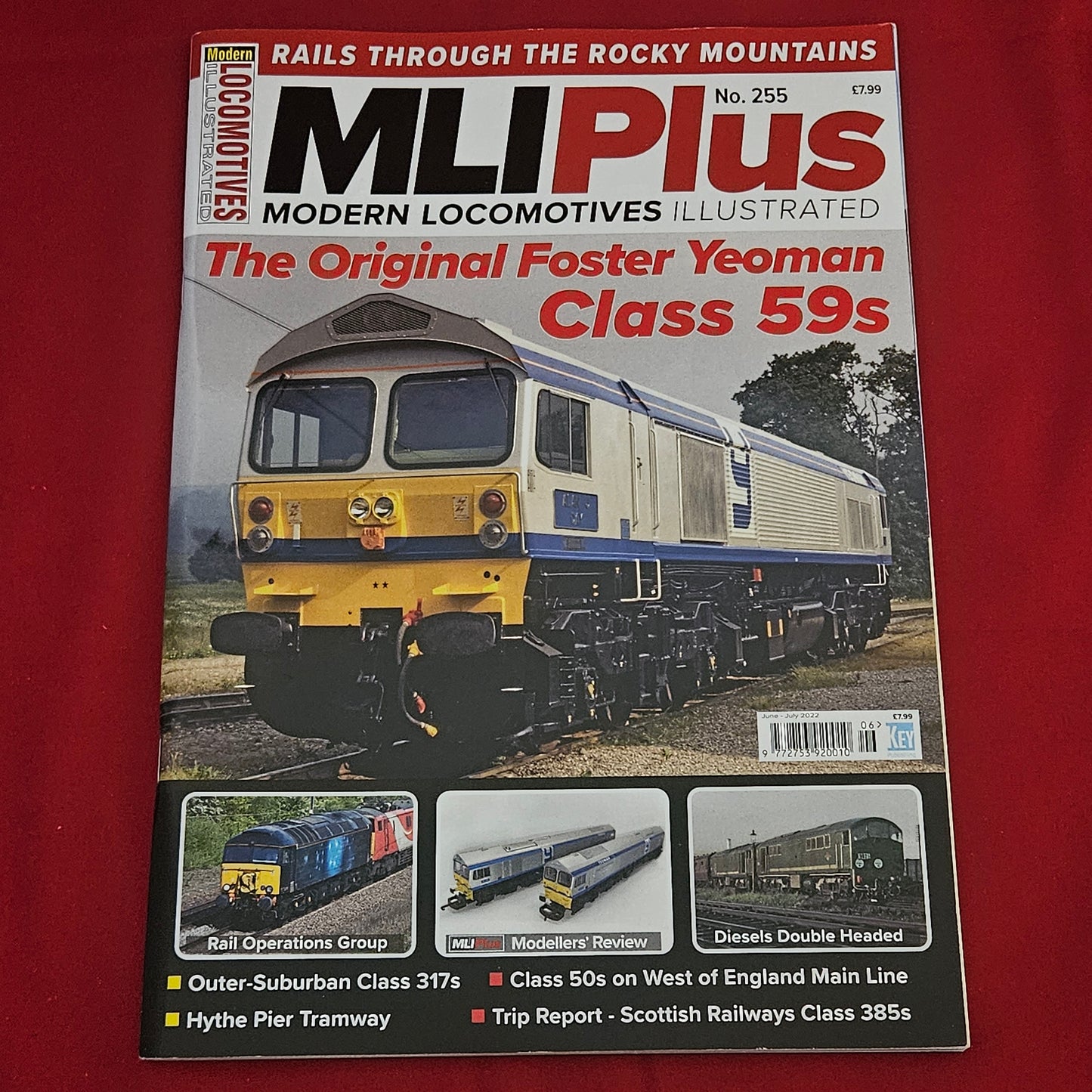Modern Locomotives Illustrated MLI Plus Magazine No 255 (1206) Class 59 Yeoman