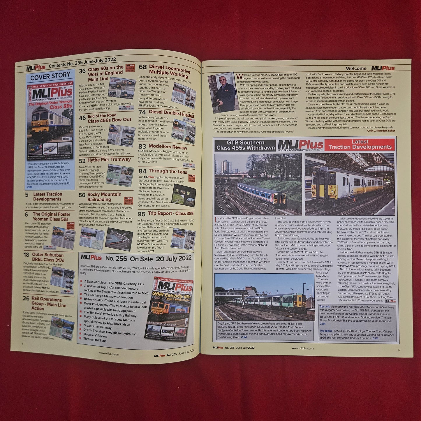 Modern Locomotives Illustrated MLI Plus Magazine No 255 (1206) Class 59 Yeoman