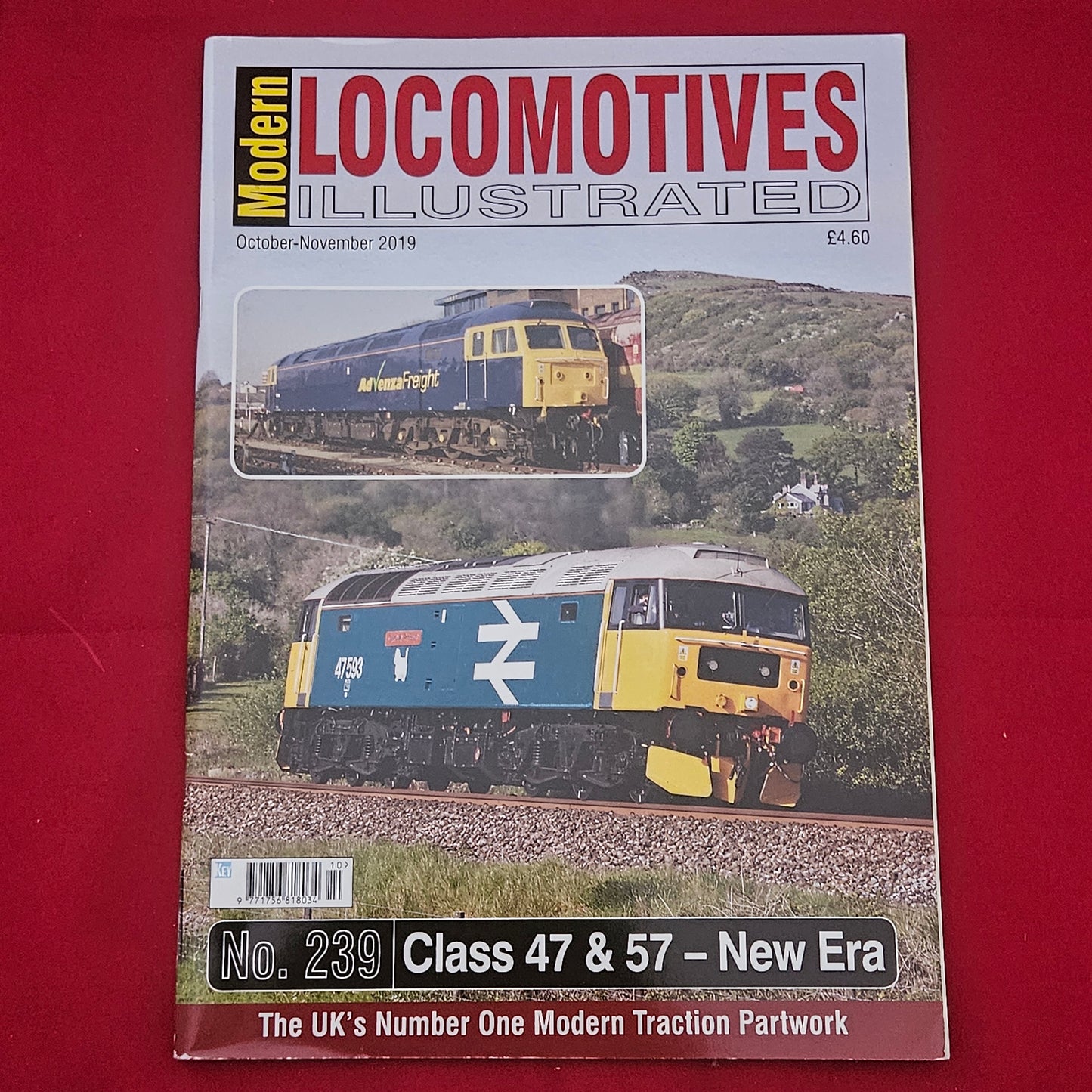 Modern Locomotives Illustrated Oct-Nov 2019 (1212) Issue 239 Class 47 & 57 New Era