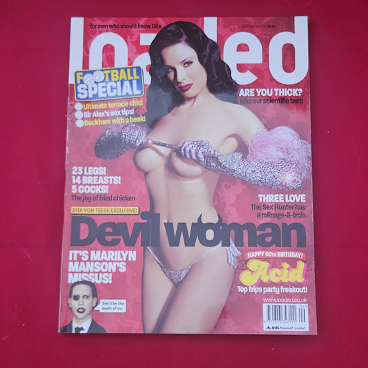 Loaded Magazine September 2003 (1215) Dita Von Teese Sophie Howard Nikki Ziering