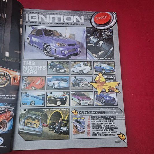 Max Power Magazine December 2003 (1216) Zoe Ford Fiesta RS Turbo 696BHP Nova