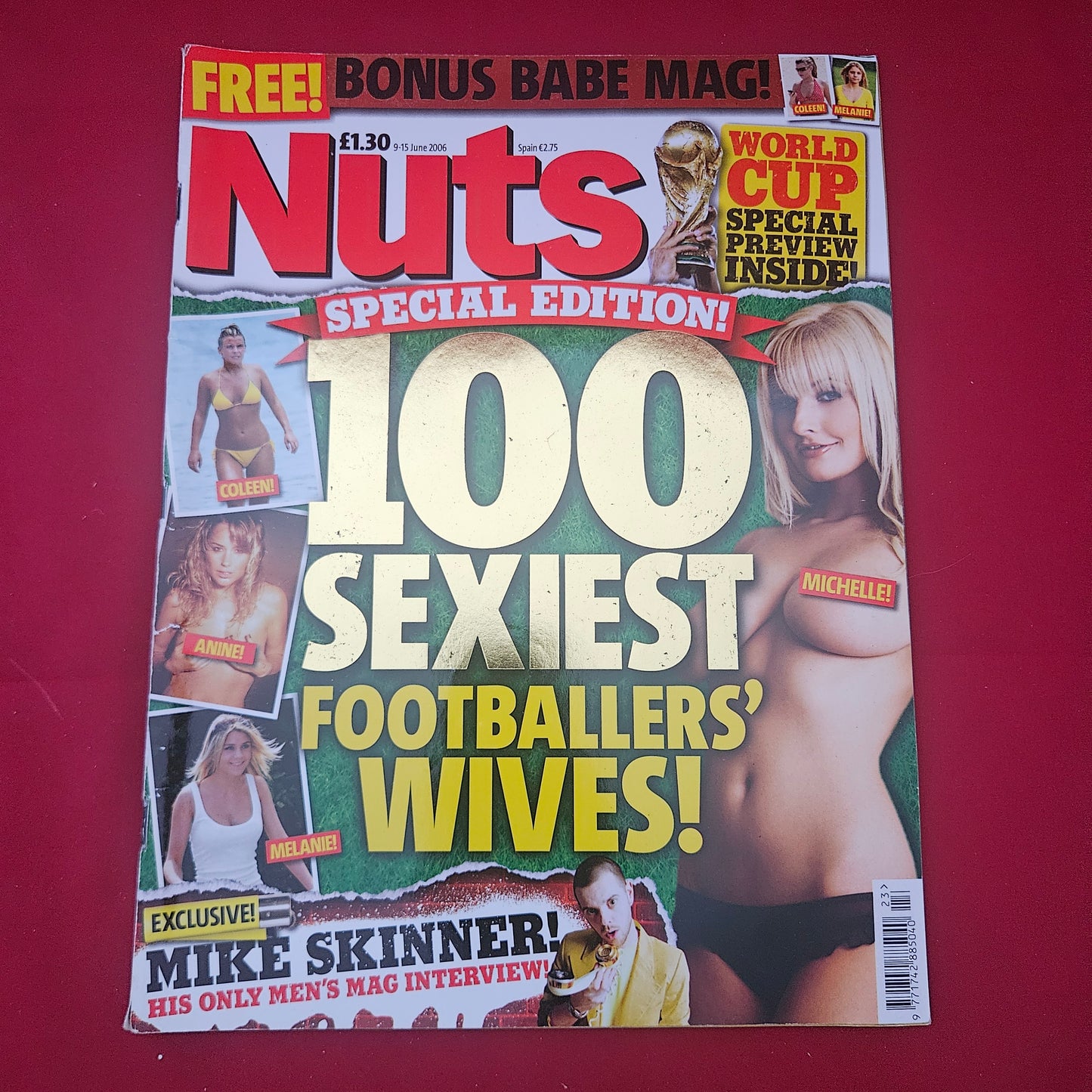 Nuts Magazine 9-15 June 2006 (1220) Michelle Marsh 100 Sexiest WAGs World Cup