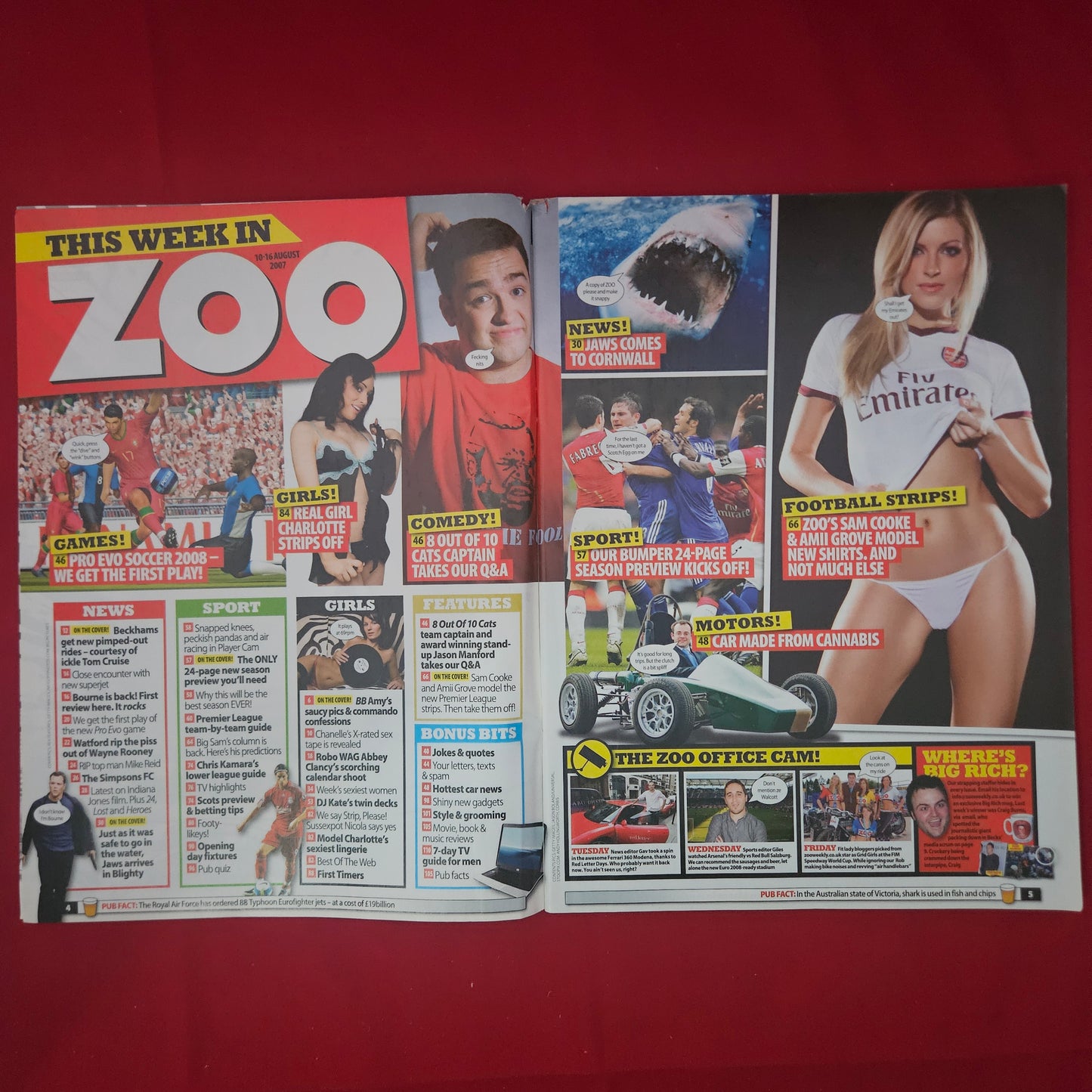 ZOO Magazine 10-16 August 2007 (1221) SAM COOKE POSTER Amii Groove