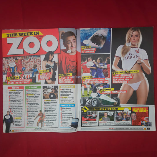 ZOO Magazine 10-16 August 2007 (1221) SAM COOKE POSTER Amii Groove