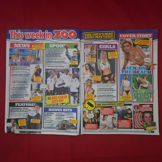 ZOO Magazine 22-28 June 2007 (1221) Sam Cooke Amii Grove Abbey Clancy