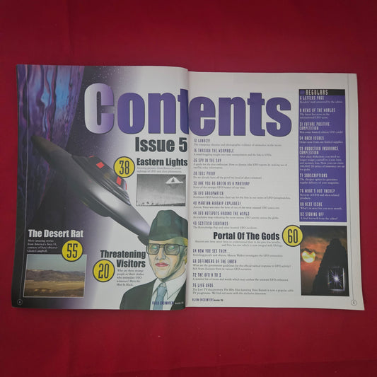 Alien Encounters Magazine Issue 5 November 1996 (1222) Men In Black Russian UFOs Area 51