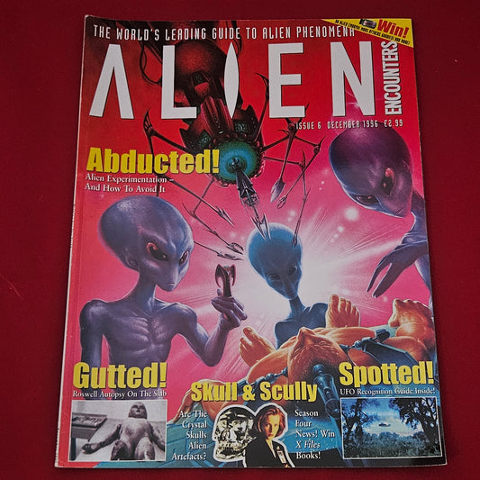 Alien Encounters Magazine Issue 6 December 1996 (1222) Abduction Roswell Crystal Skulls
