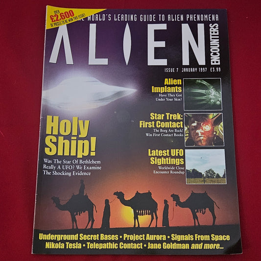 Alien Encounters Magazine Issue 7 January 1997 (1222) Star Trek First Contact Implants