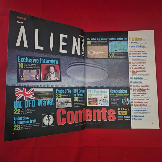 Alien Encounters Magazine Issue 17 October 1997 (1222) UK UFO Wave Brazil Crash Contact