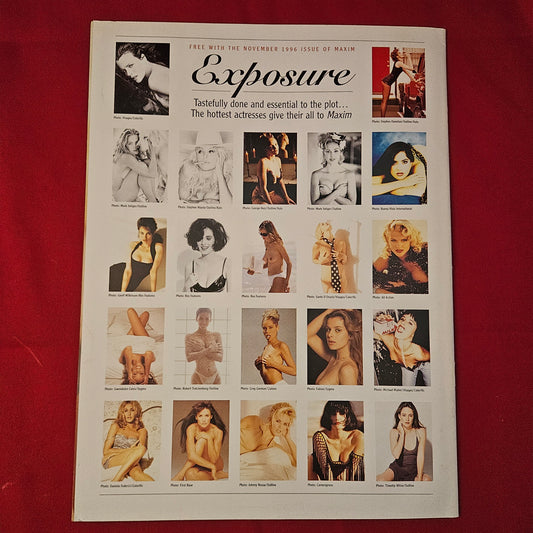 Maxim Magazine (1228) Exposure Supplement November 1996 Hollywood Actresses