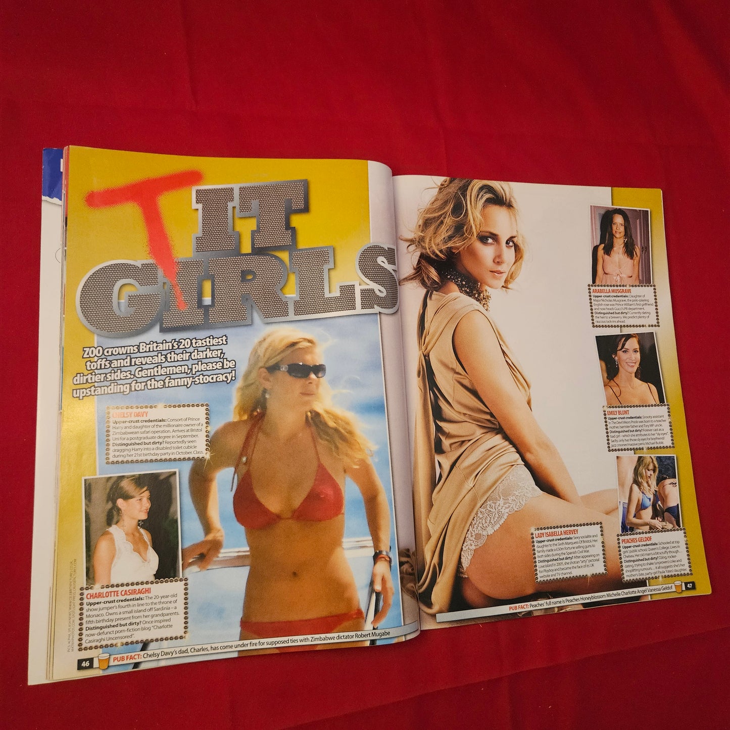 Zoo Magazine 4-10 May 2007 (1229) Amii Grove Emily Blunt Peaches Geldof