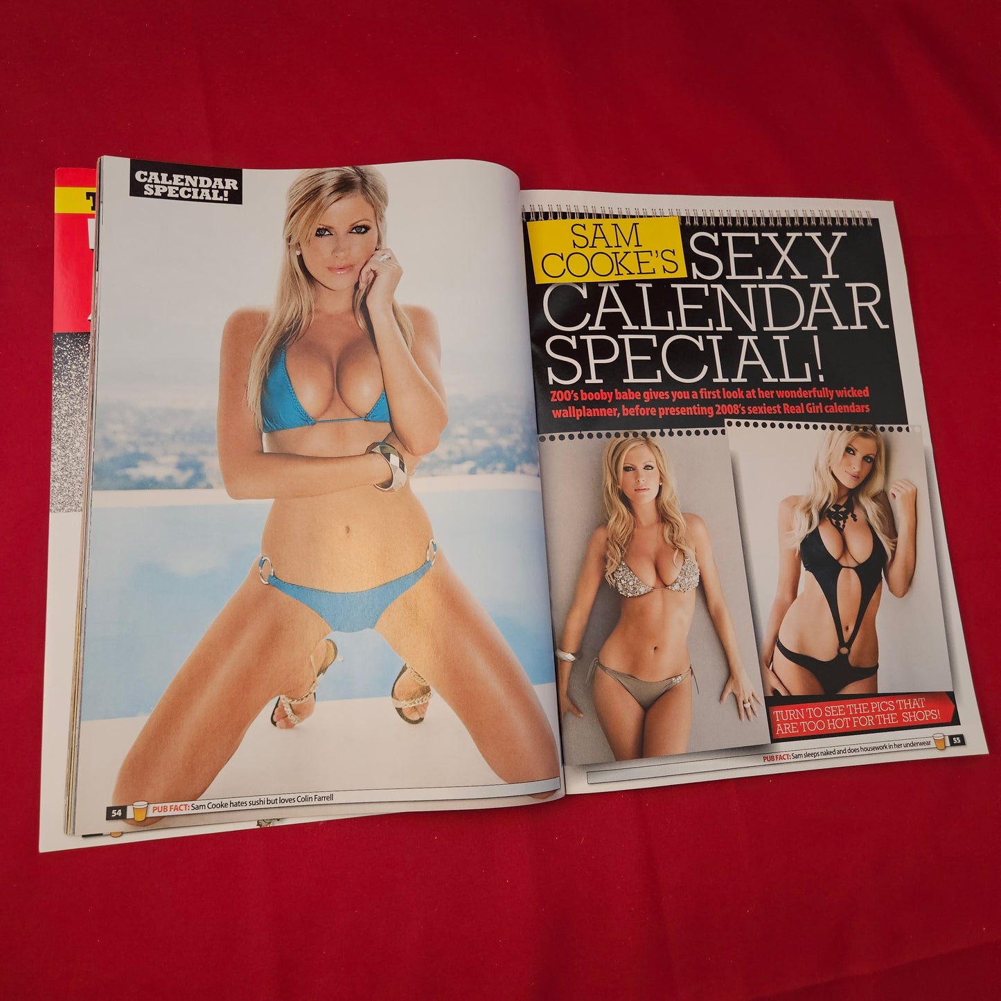 Zoo Magazine 9-15 November 2007 (1229) Gemma Atkinson Sam Cooke Ryan Giggs