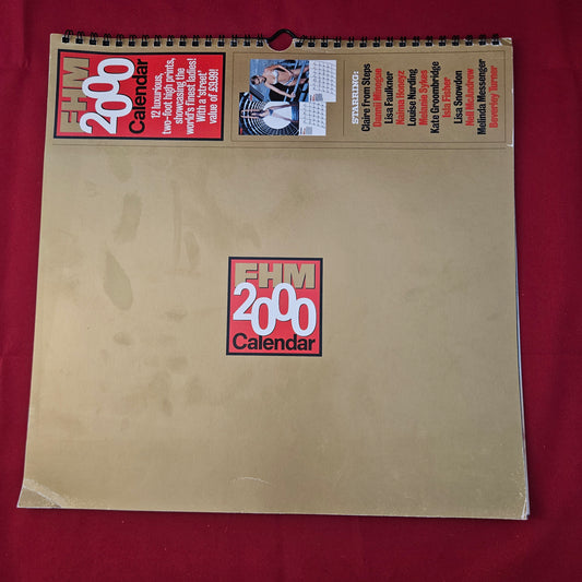 FHM Calendar 2000 (bb009) Melanie Sykes Annalise Braakensiek Lisa Faulkner Melinda Messenger