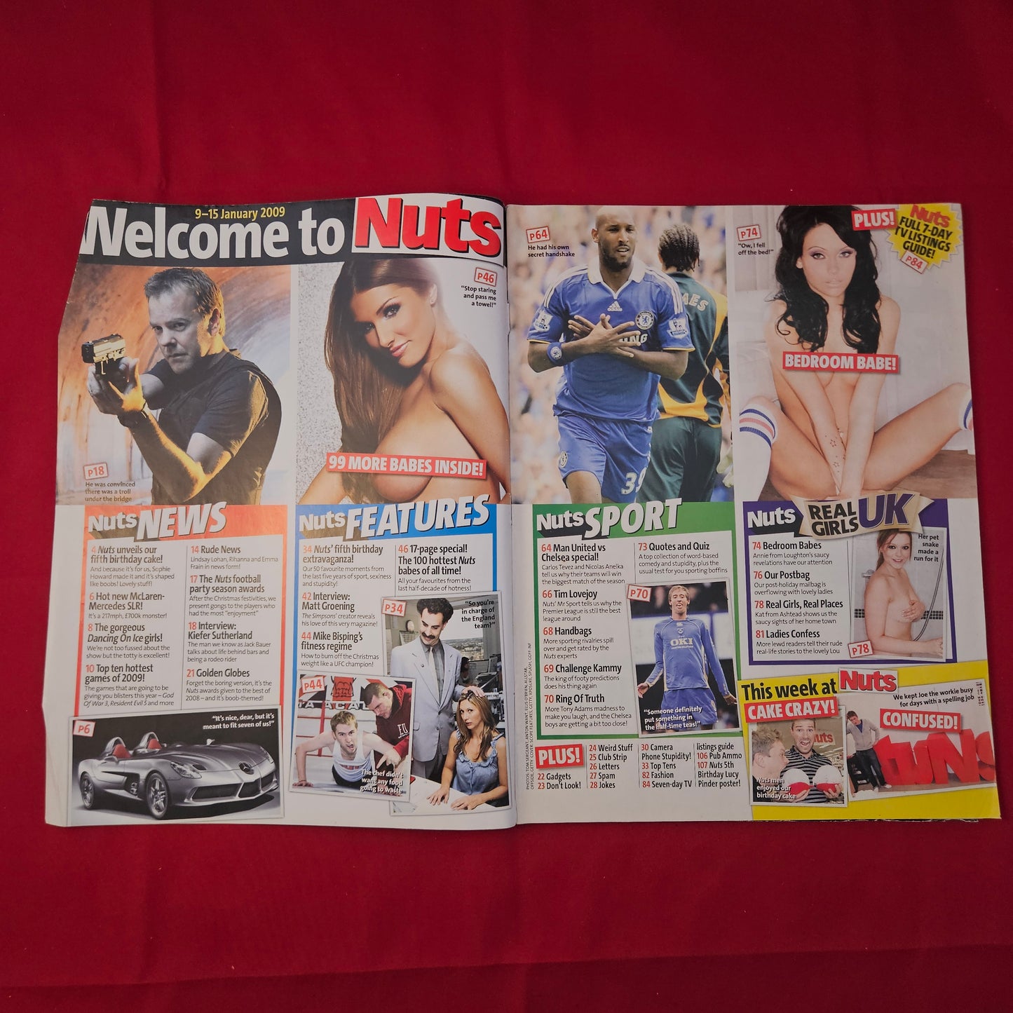 Nuts Magazine 9-15 January 2009 (1230) Lucy Pinder Jennifer Ellison Sienna Miller Jessica Alba Jessica Simpson 100 Sexiest Babes Special