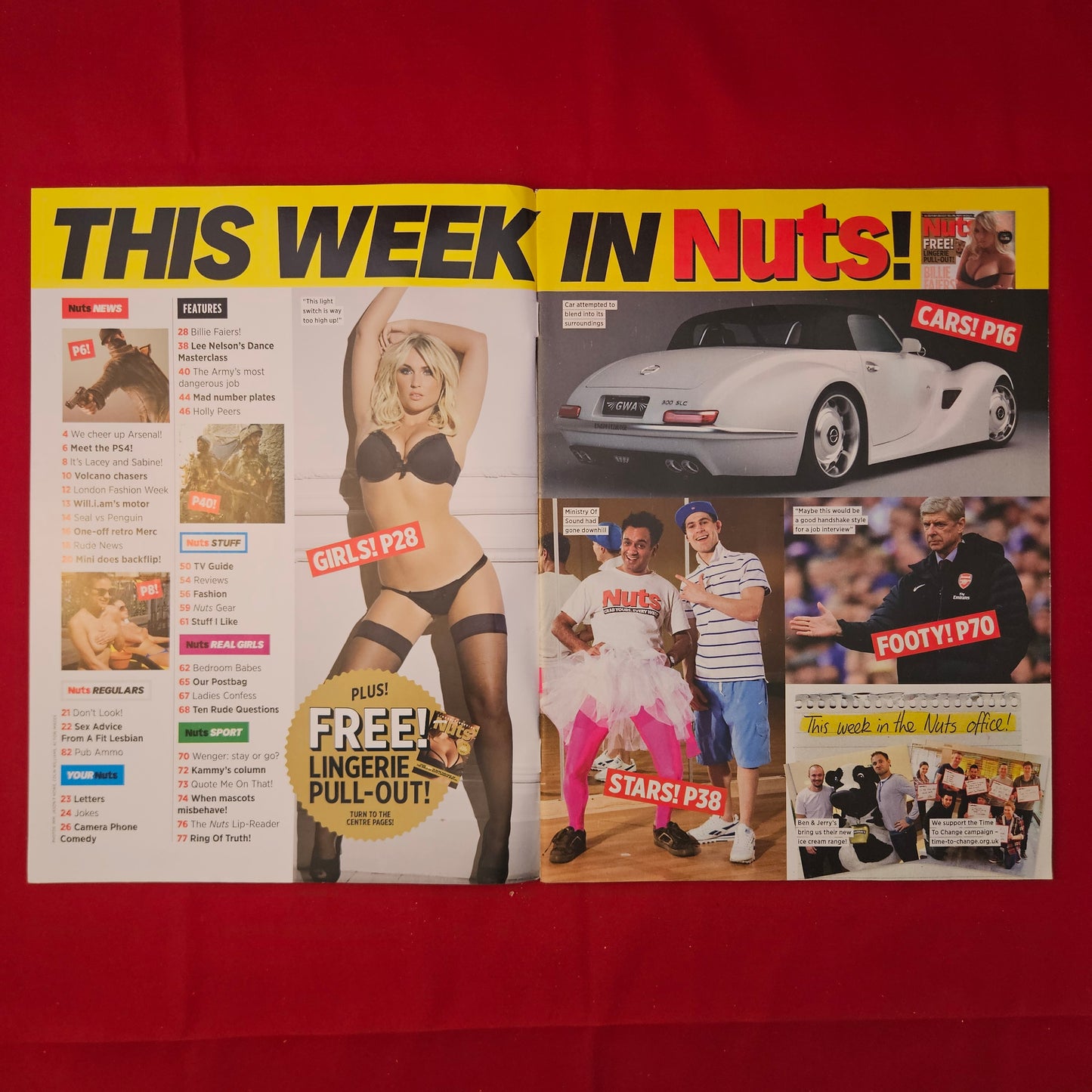Nuts Magazine 1-7 March 2013 The Girls of Nuts (1230) Holly Peers Billie Faiers