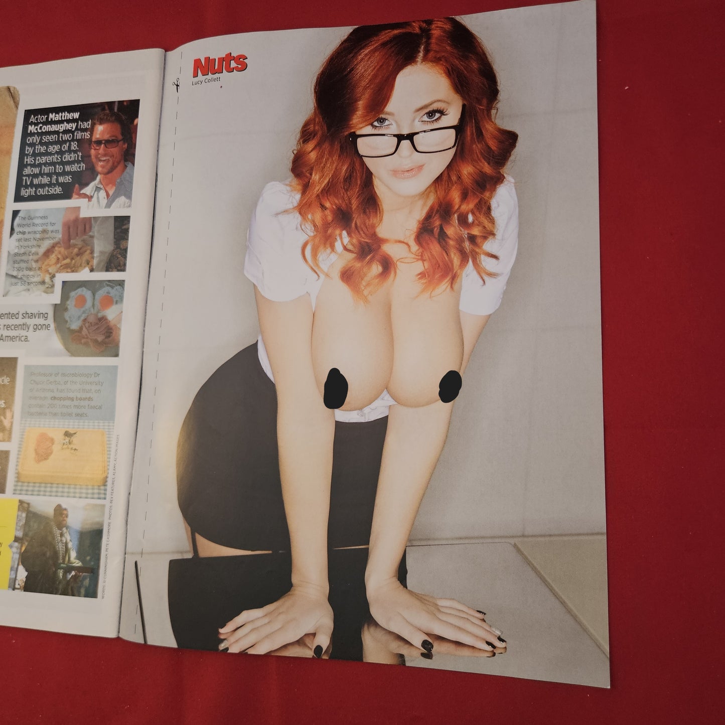 Nuts Magazine 4-10 January 2013 (1230) Lucy Collett Arabella Lacey Banghard Stacey Kelly Geena