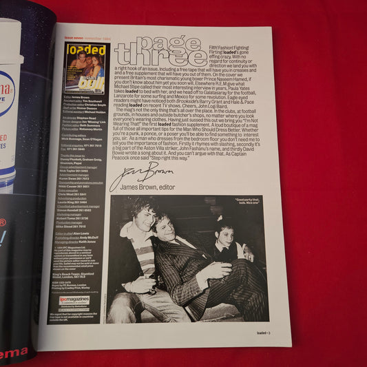 Loaded Magazine November 1994 Issue 7 (1231) Prince Naseem Hamed Steve Coogan REM