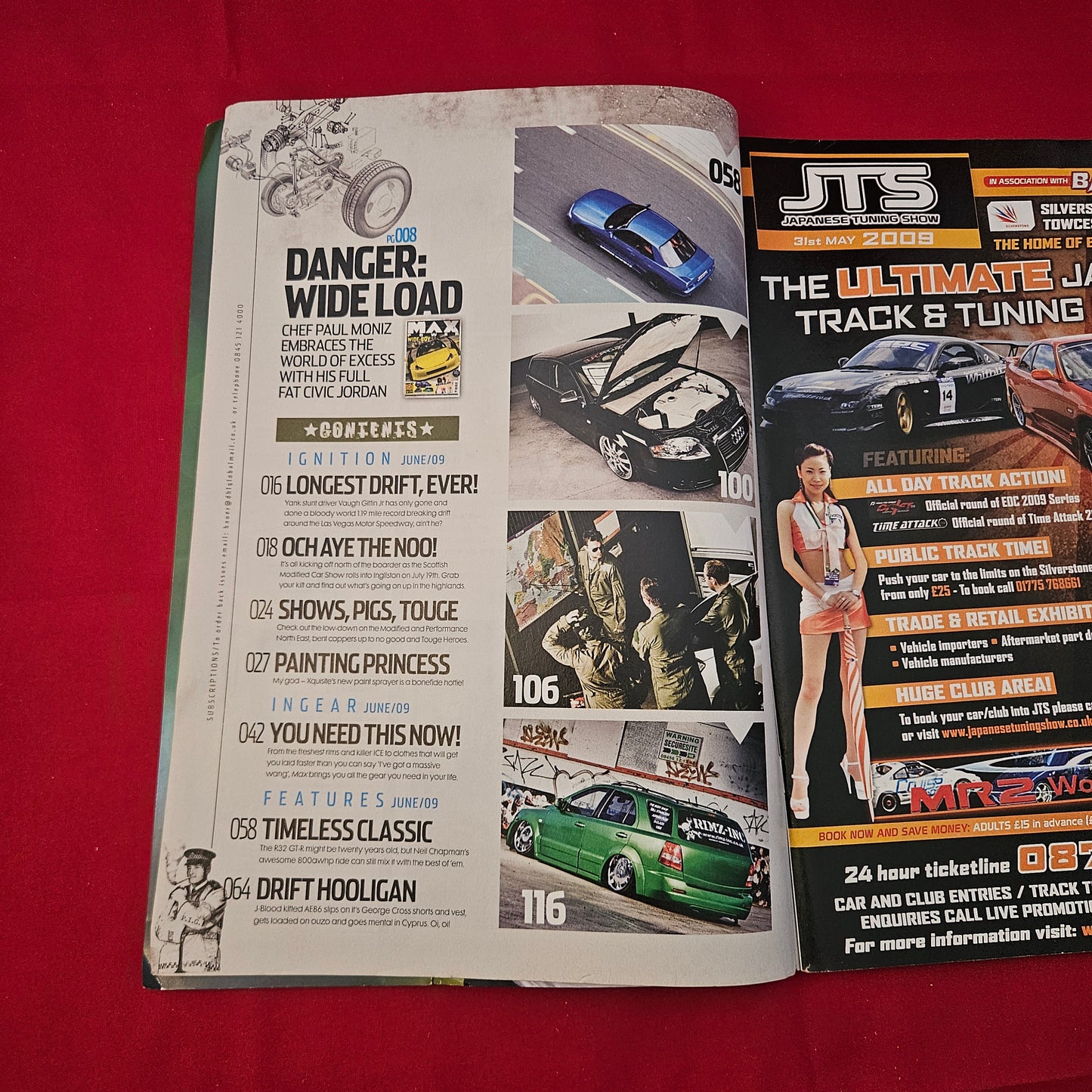 Max Power Magazine June 2009 (1231) New Babes Squad Honda Civic Jordan R32 GT-R