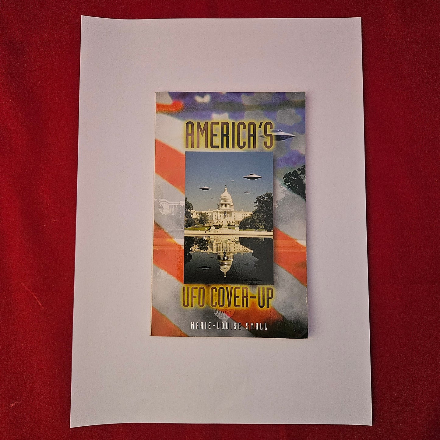 America's UFO Cover-Up Marie-Louise Small Book Encounters Magazine Rare