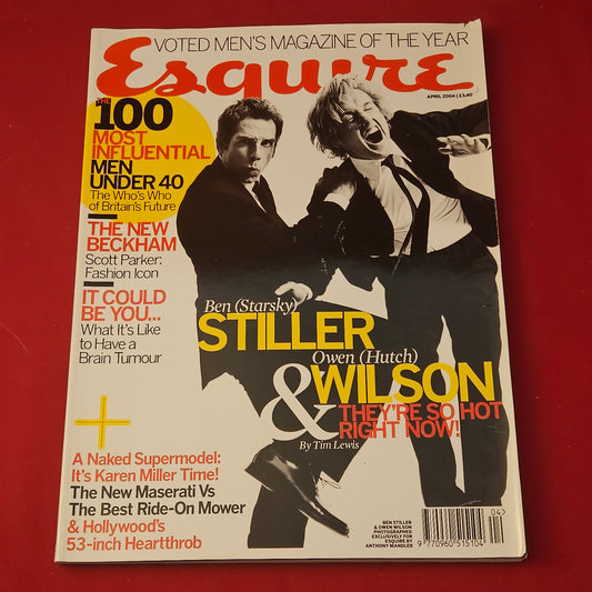 Esquire Magazine April 2004 (1234) Ben Stiller Owen Wilson Karen Miller