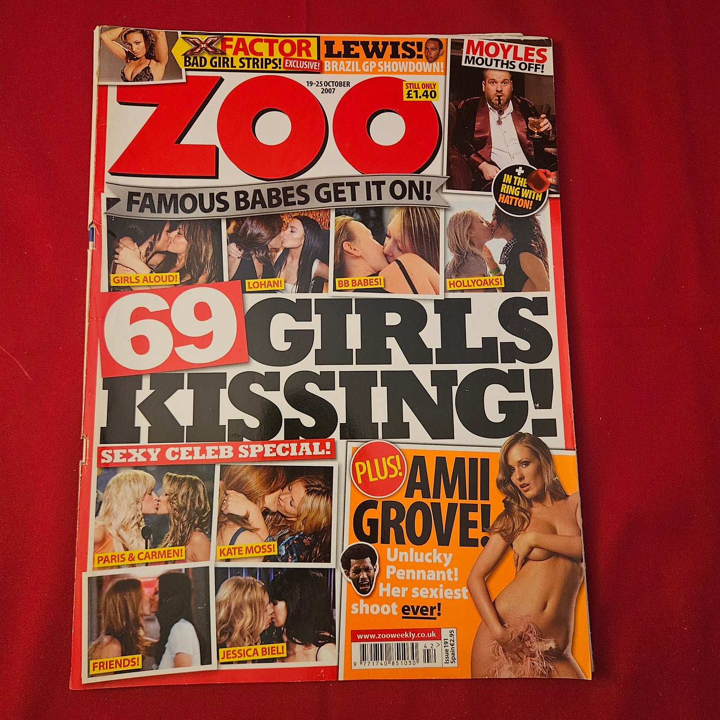ZOO Magazine 19-25 October 2007 (1236) Amii Grove Girls Aloud Kate Moss