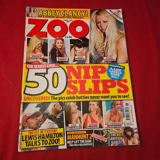 ZOO Magazine 29 June-5 July 2007 (1236) Lewis Hamilton Abbey Clancy Paris Hilton