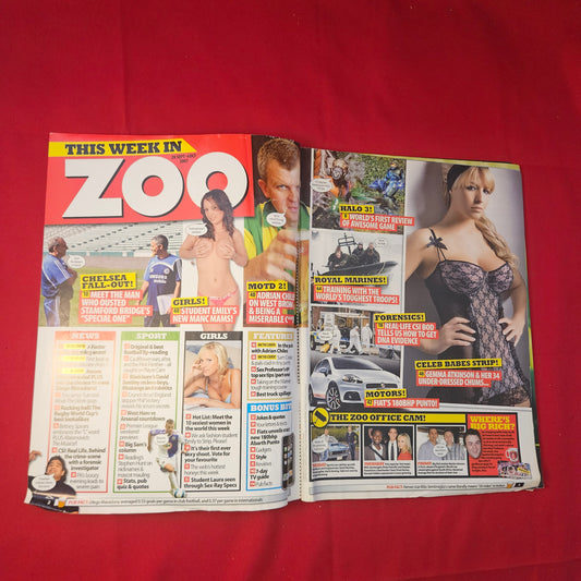 ZOO Magazine 28 September – 4 October 2007 (1236) POSTER Sam Cooke Sarah Harding Dannii Minogue