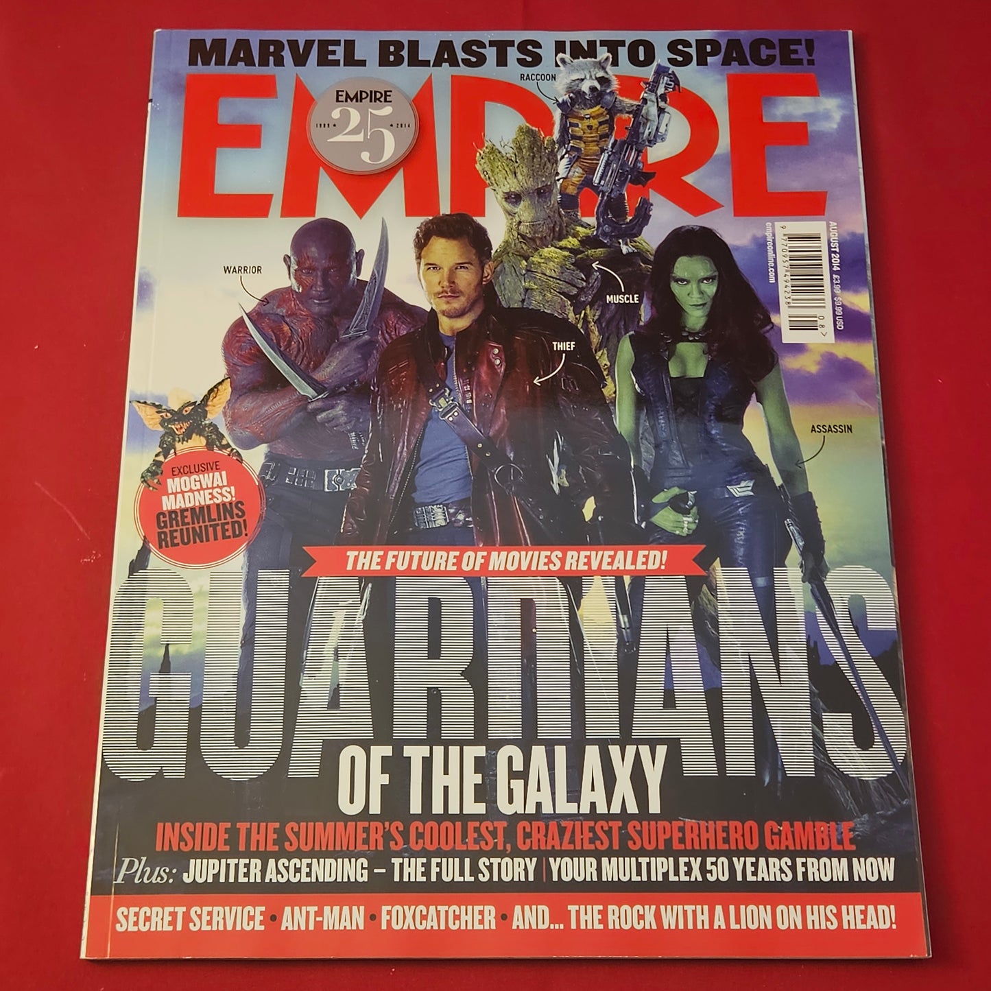 Empire Magazine August 2014 (1179) Guardians Of The Galaxy Gremlins Reunion