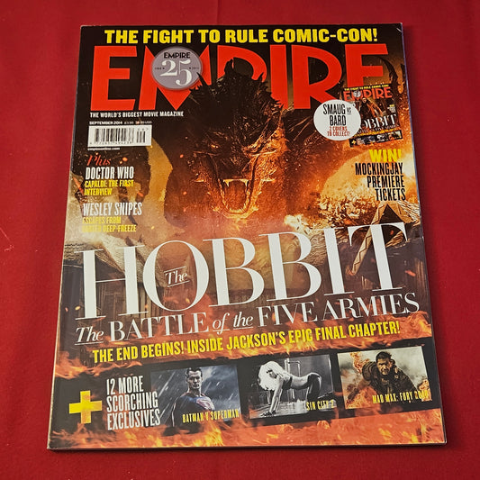 Empire Magazine September 2014 (1179) The Hobbit Battle Five Armies Peter Capaldi