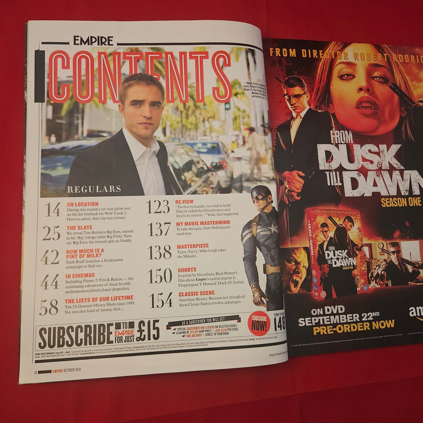 Empire Magazine October 2014 (1179) Gone Girl Ben Affleck Winter Preview TMNT