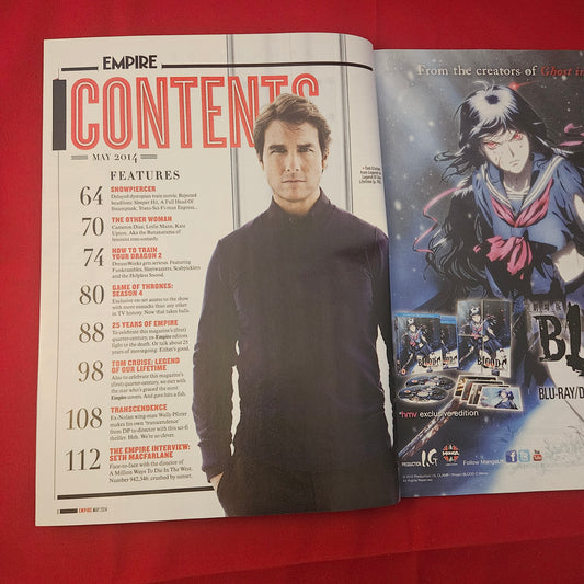 Empire Magazine May 2014 (1179) Tom Cruise Edge Of Tomorrow 25th Birthday Issue