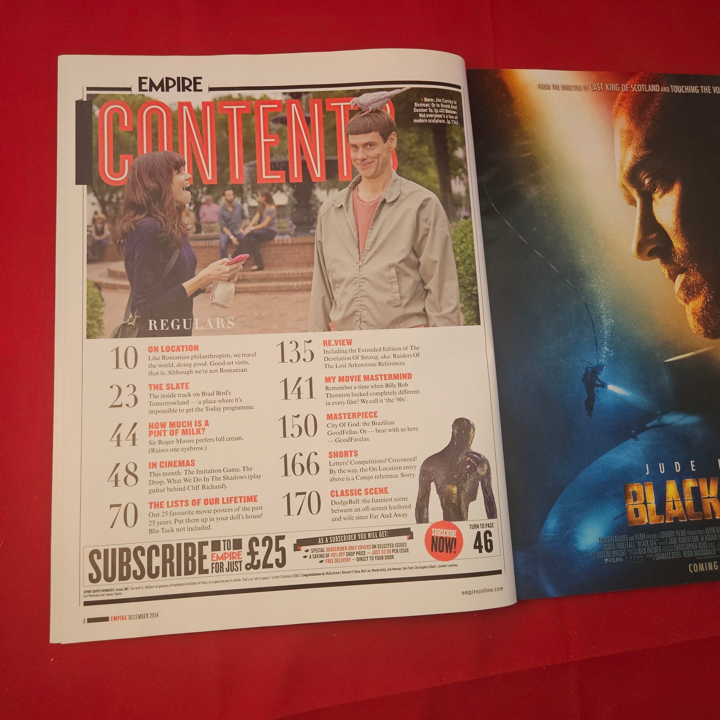 Empire Magazine December 2014 (1179) Hunger Games Mockingjay Jennifer Lawrence Weaver