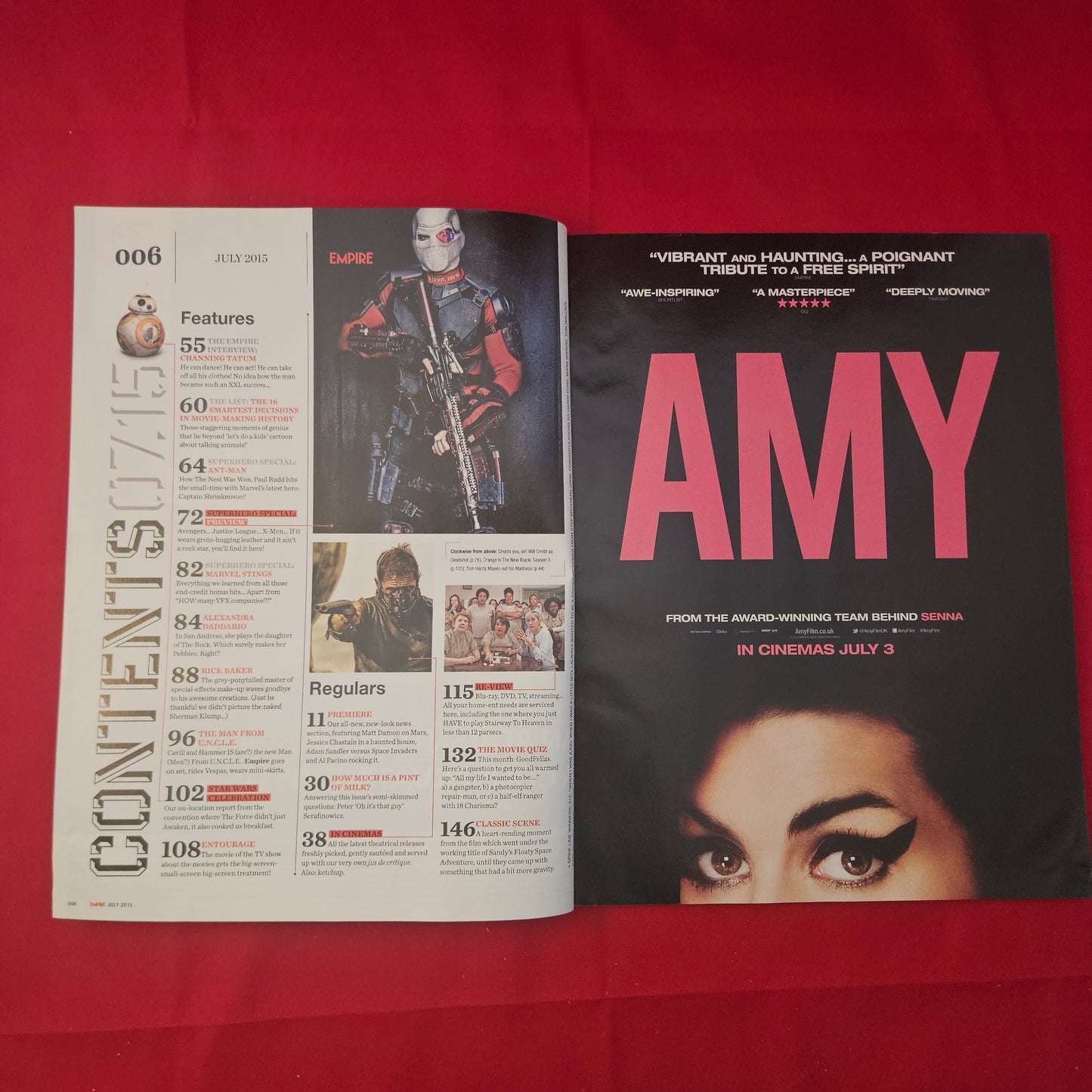 Empire Magazine July 2015 (1180) Paul Rudd Channing Tatum Alexandra Daddario