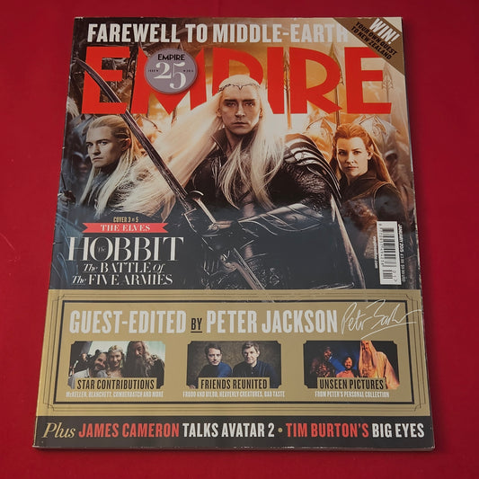 Empire Magazine January 2015 (1180) Peter Jackson Orlando Bloom Evangeline Lilly