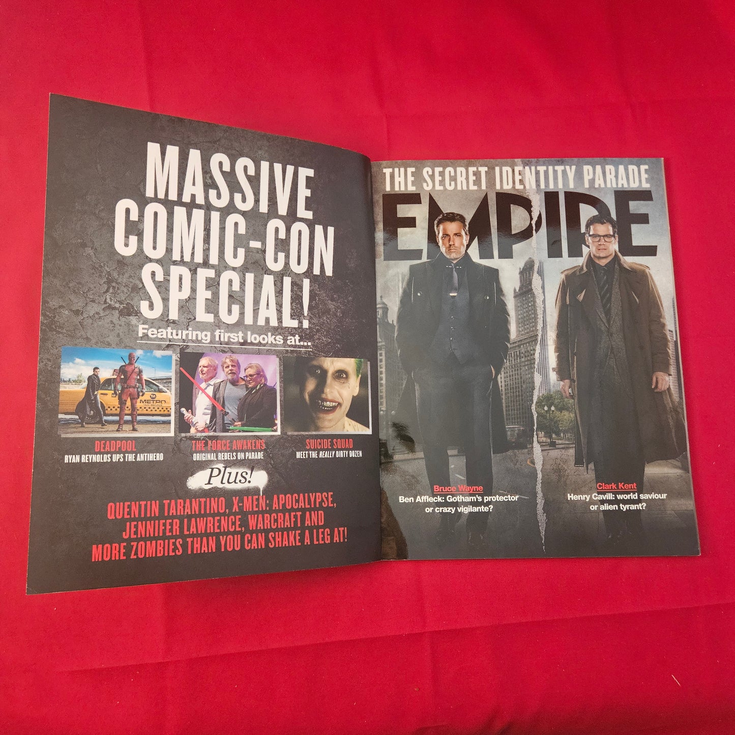 Empire Magazine September 2015 (1180) Ben Affleck Henry Cavill Amy Schumer