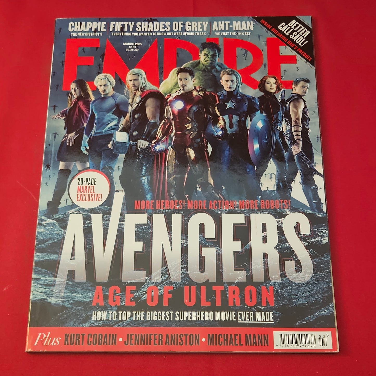 Empire Magazine March 2015 (1180) Margot Robbie Jennifer Aniston Paul Rudd
