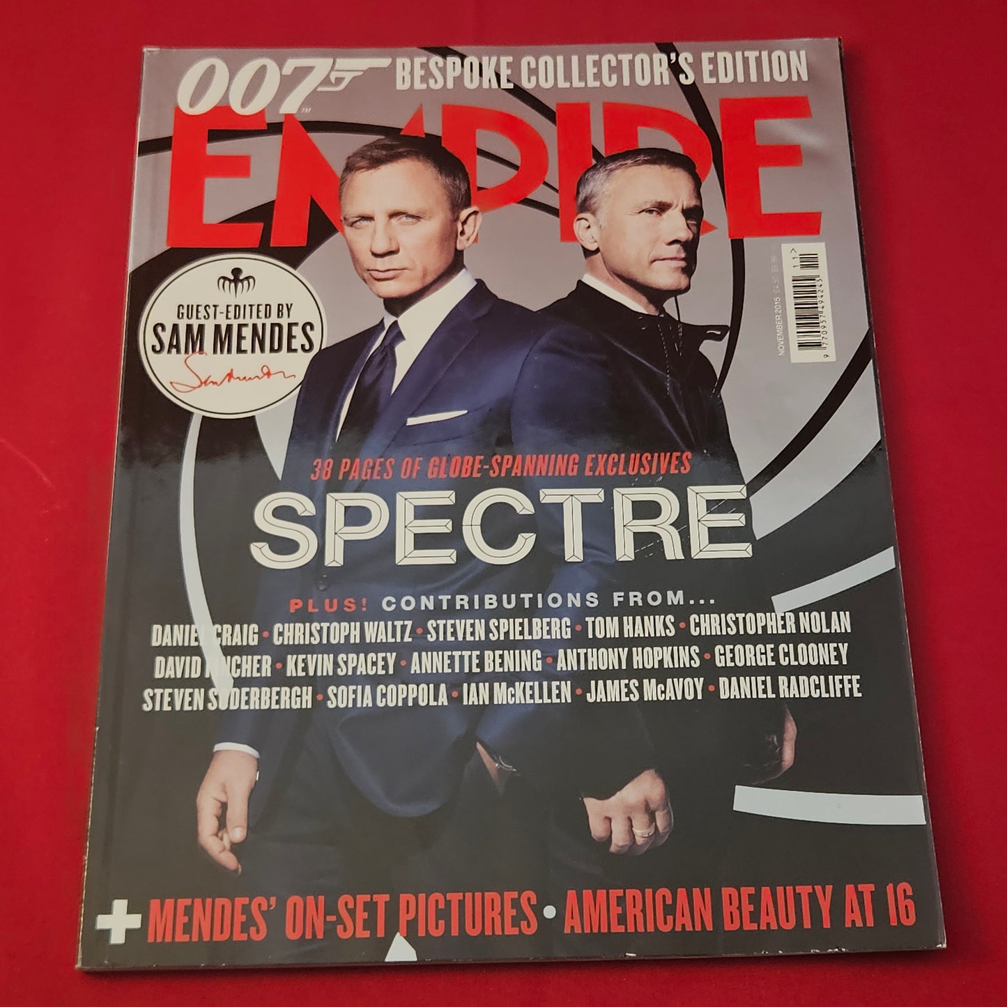 Empire Magazine November 2015 (1180) Sam Mendes Daniel Craig Christoph Waltz