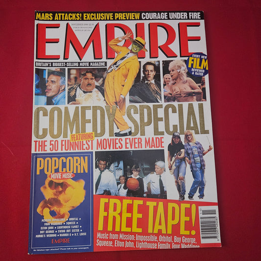 Empire Magazine November 1996 (1181) Issue 89 Comedy Special Mars Attacks! J-Lo