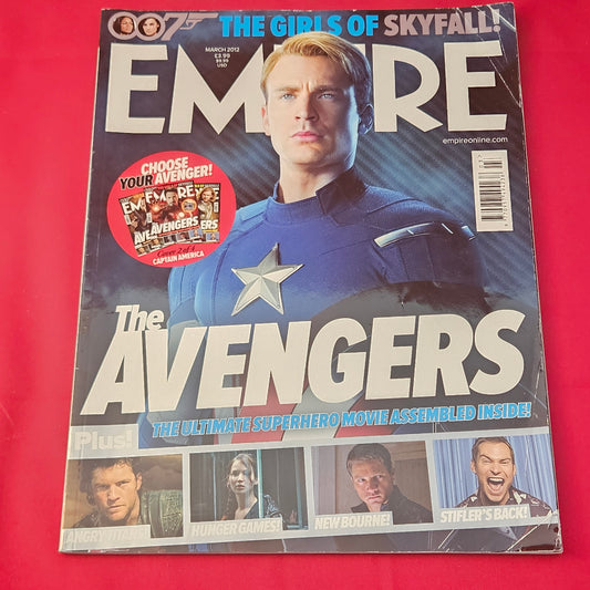 Empire Magazine March 2012 (1181) Issue 273 The Avengers Hunger Games Marvel