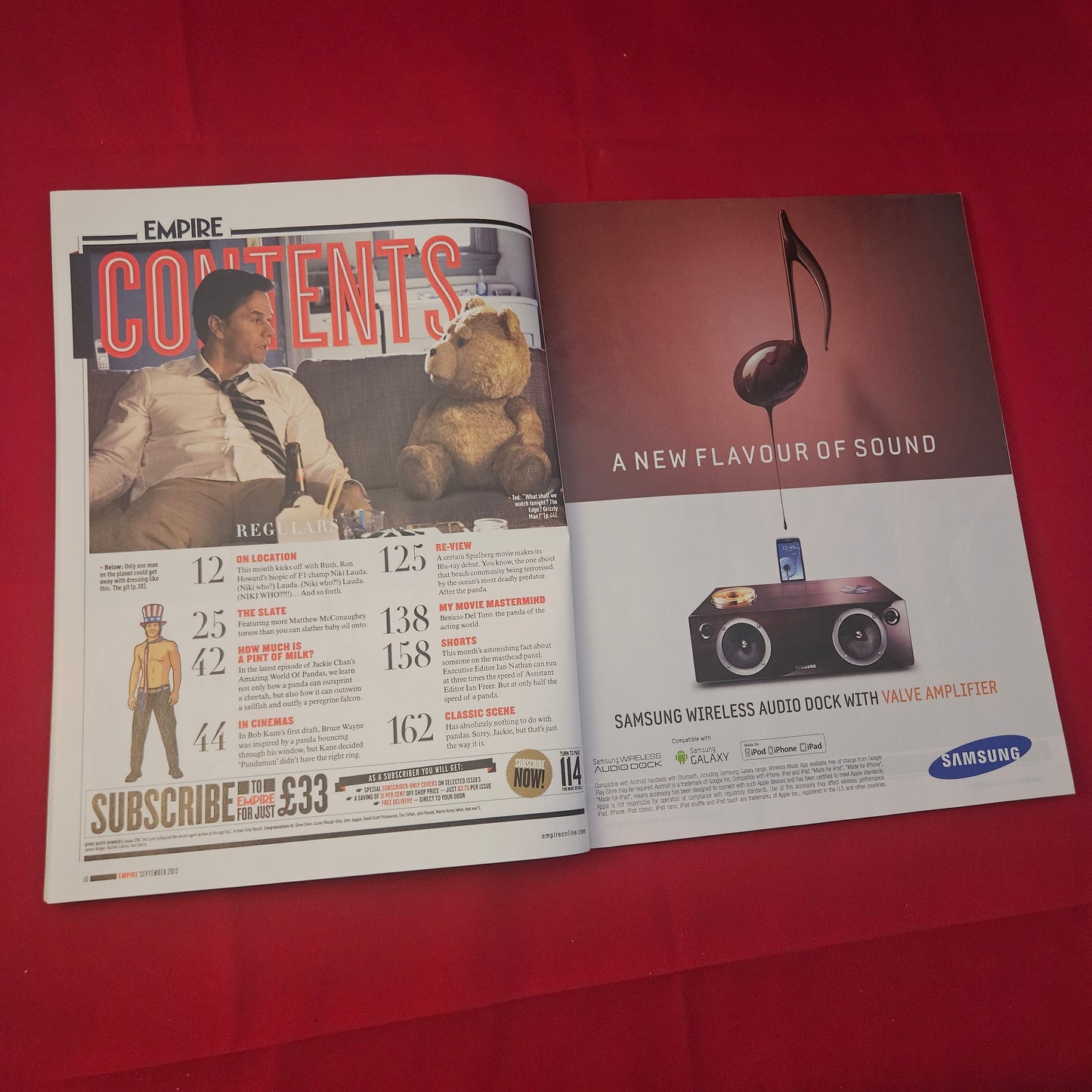 Empire Magazine September 2012 (1182) The Hobbit Martin Freeman Dredd Taken 2