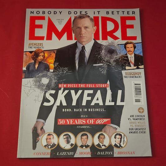 Empire Magazine June 2012 (1182) Issue 276 James Bond 50 Years Skyfall