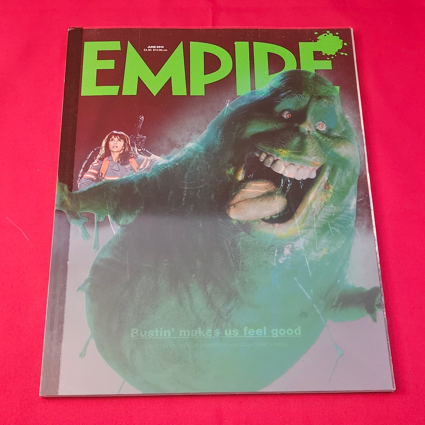 Empire Magazine June 2016 (1183) Ghostbusters Collector's Cover Rose Byrne Slime