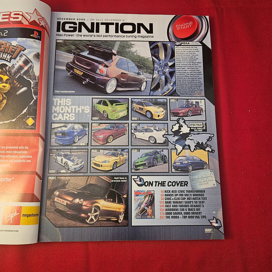 MAX Power Magazine December 2002 (1237) 39 Mega Metal Motors Civic transformation