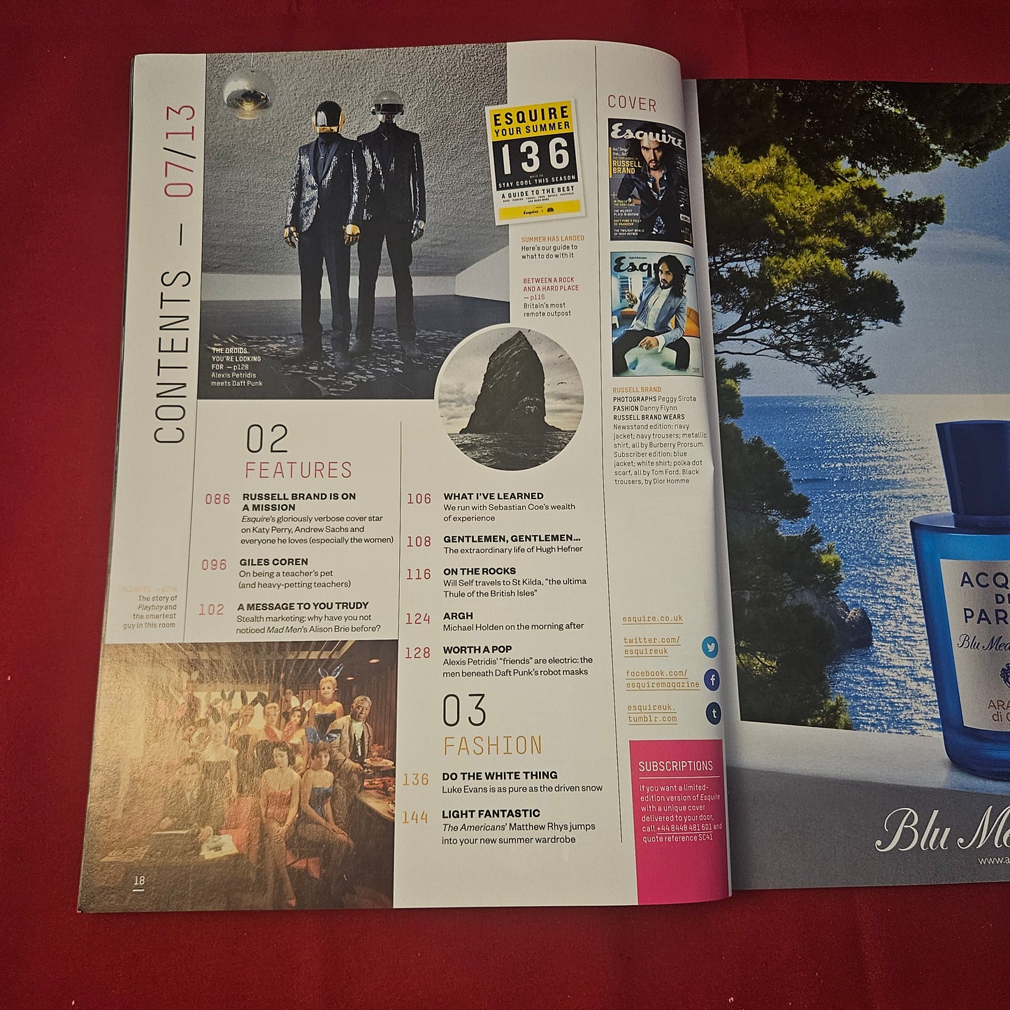 Esquire Magazine July 2013 (1238) Russell Brand Daft Punk Sebastian Coe