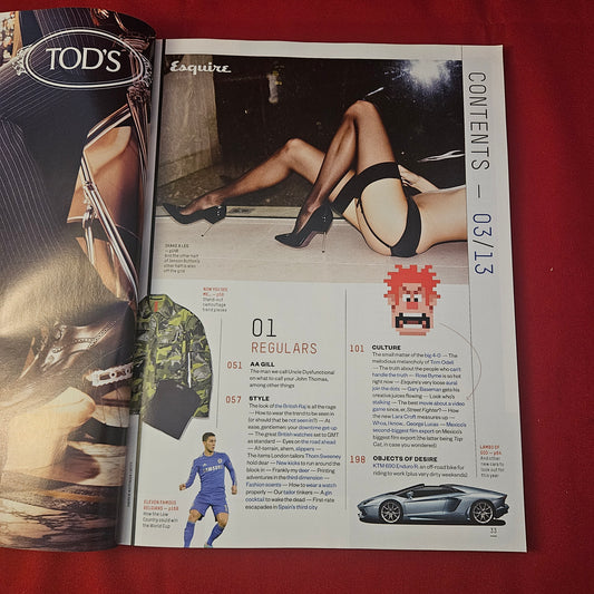 Esquire Magazine March 2013 (1238) Lionel Messi Mo Farah Roy Hodgson
