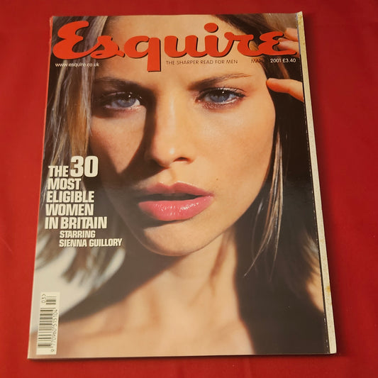 Esquire Magazine March 2001 (1238) Sienna Guillory Willem Dafoe Simon Pegg