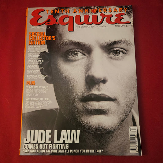 Esquire Magazine April 2001 (1238) Jude Law Tenth Anniversary