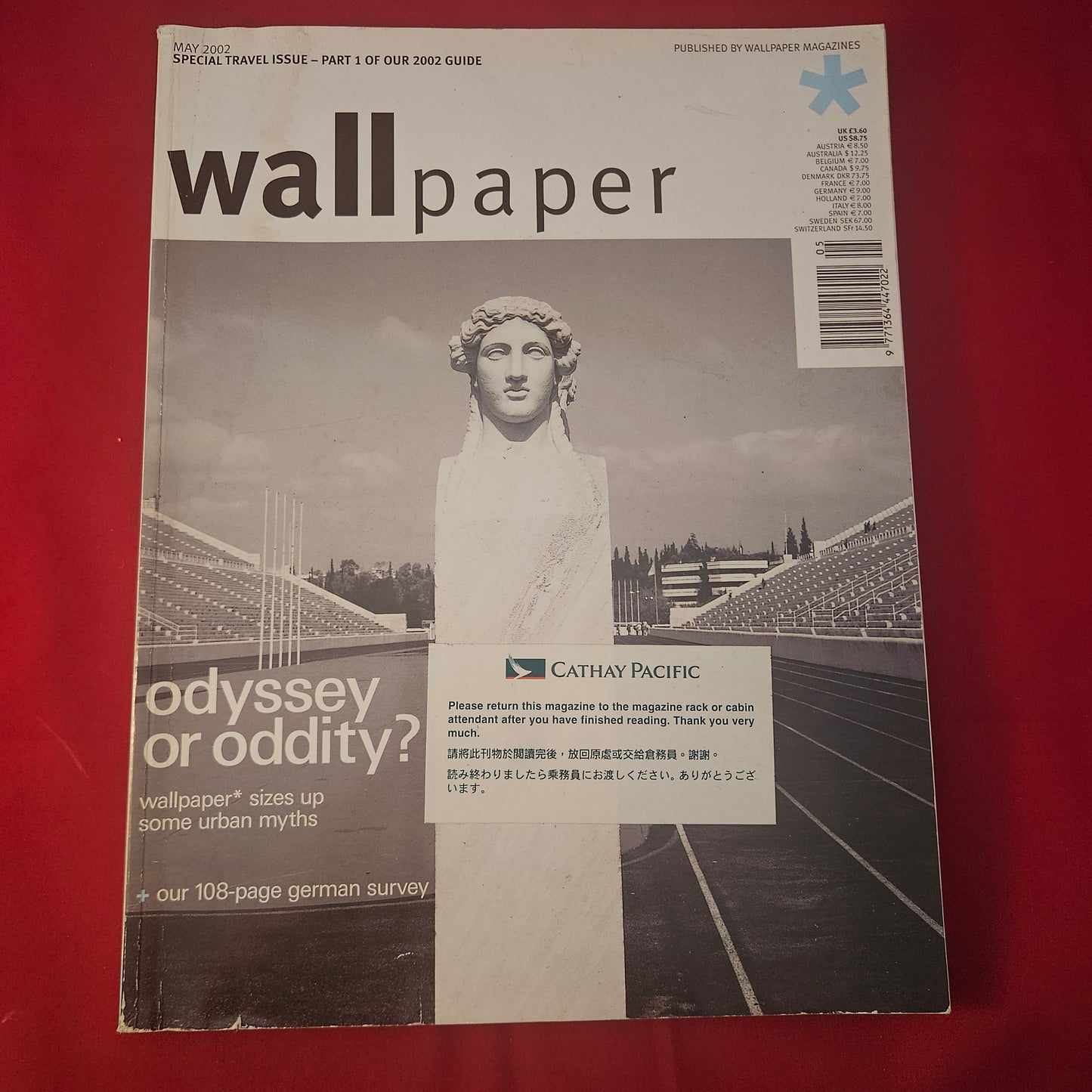 Wallpaper* Magazine May 2002 (1240) Special Travel Issue Athens Samarkand Seoul