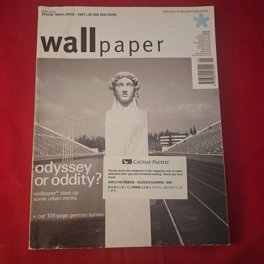 Wallpaper* Magazine May 2002 (1240) Special Travel Issue Athens Samarkand Seoul
