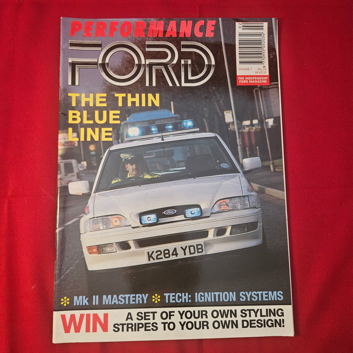 Performance Ford Magazine February 1994 (1240) Vol 7 No 10 Police Escort XR Fiesta